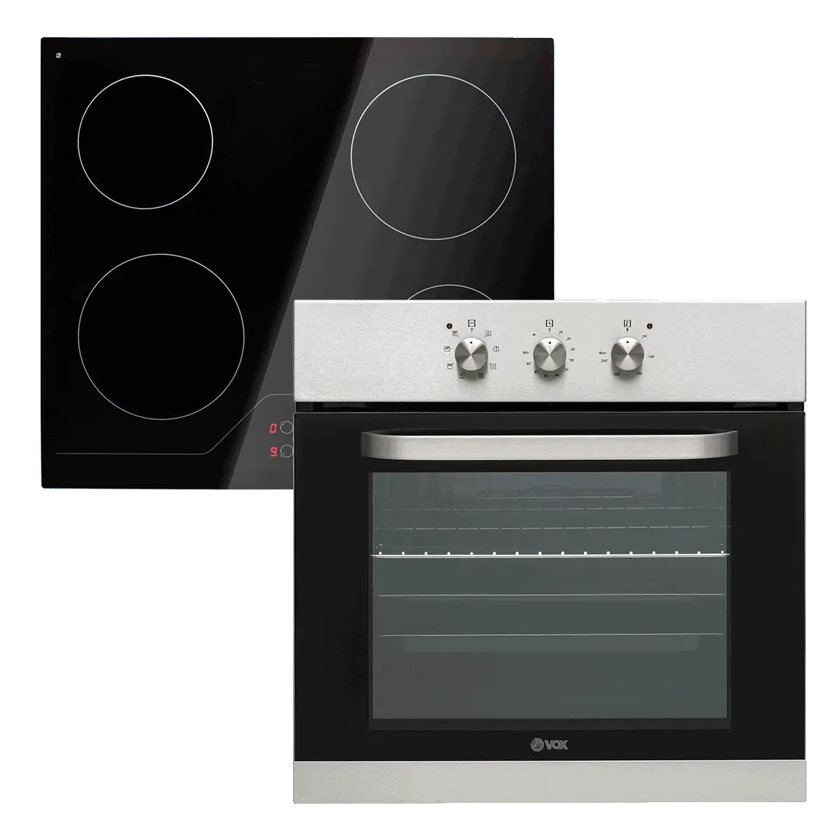 VOX Ugradbeni set SET2110400 crno-siva