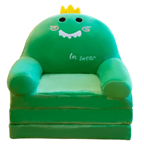 Baby Line Foteljica za decu Žaba B046, Zelena