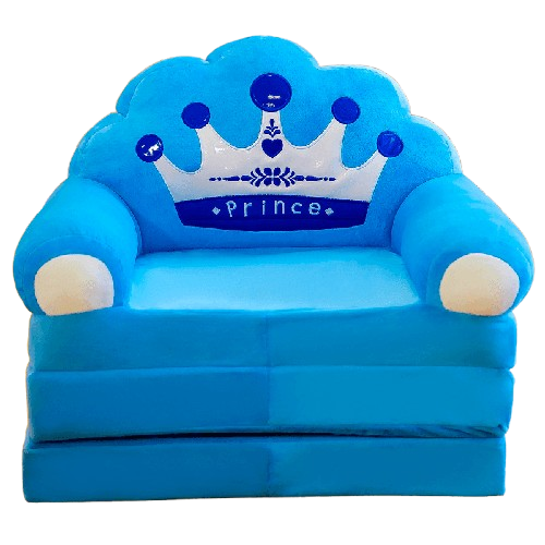 Baby Line Foteljica za decu Princeza 5K B042, Plava