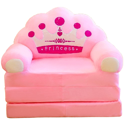 Baby Line Foteljica za decu Princeza 5K B041, Roze