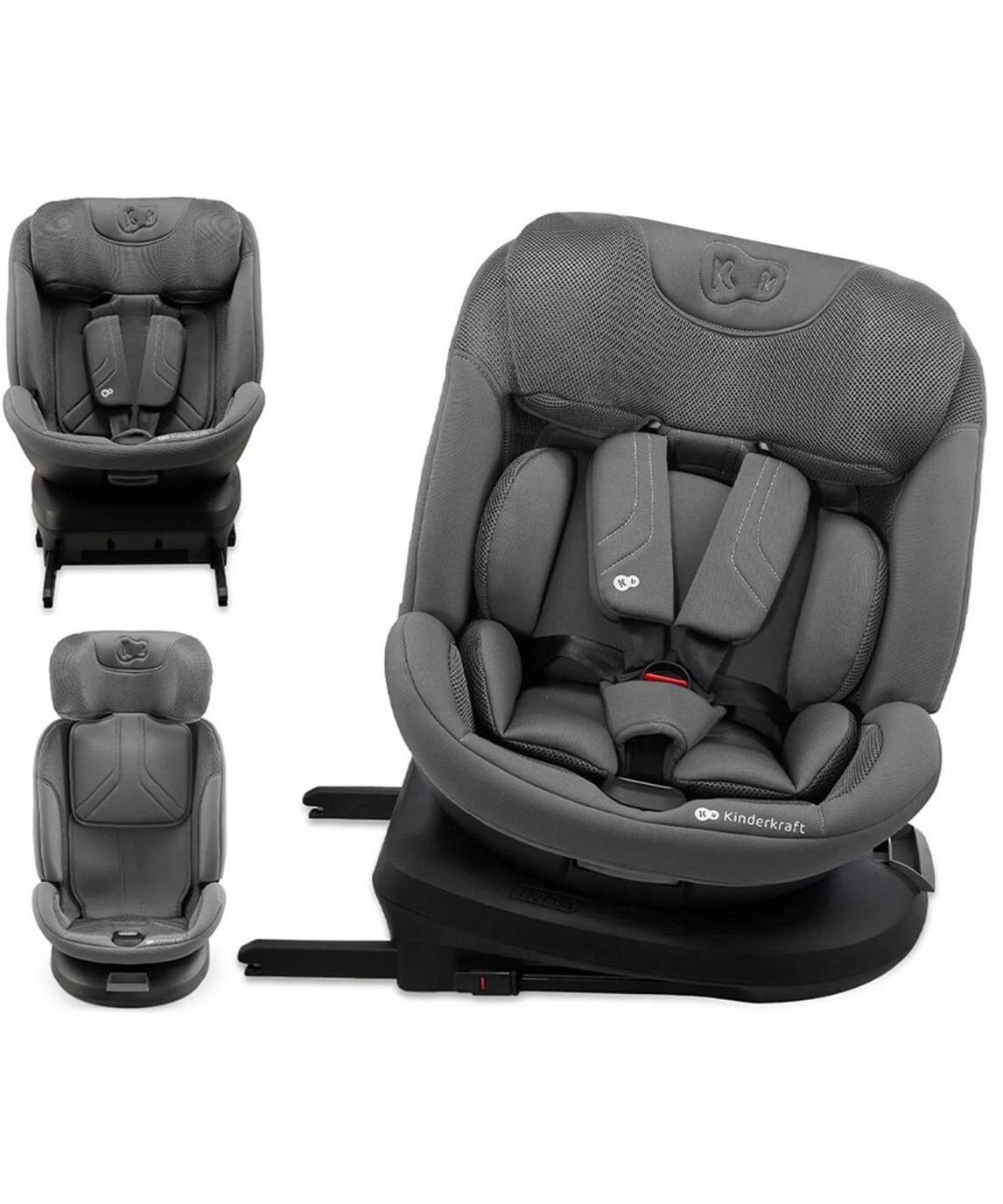 Kinderkraft Auto sedište 40-150cm, Xpedition3 I-size, Sivo