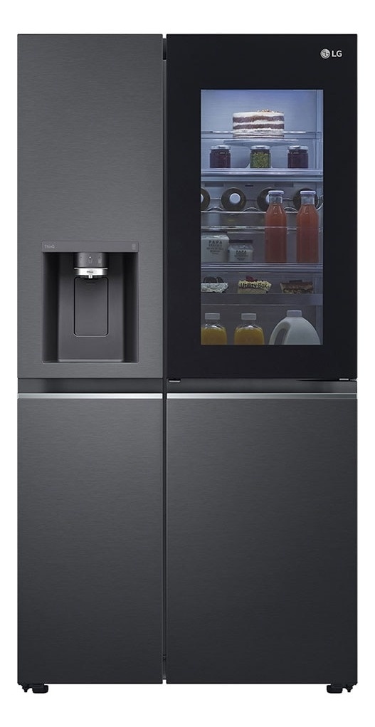 LG Siide by side frižider GSXV90MCDE, 416l/219l, Total No Frost, Crni | Ananas