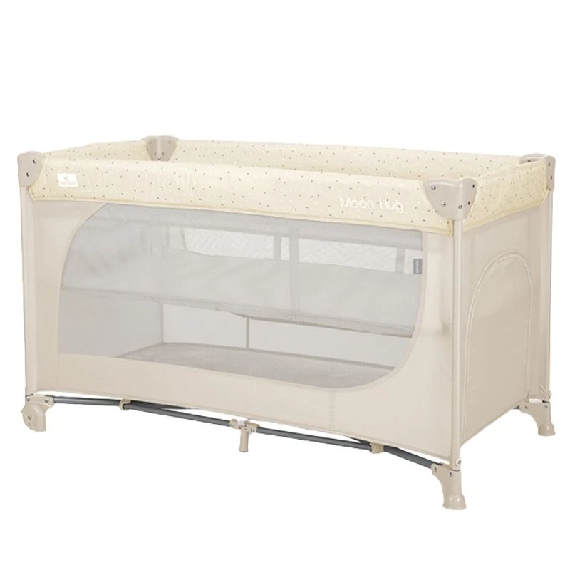 Lorelli Moon Hug one tuch fold prenosivi krevetac za bebe 2 Nivoa Beige