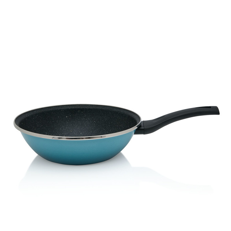 Metalac Granit Induction duboka tava, 26 cm, Plava