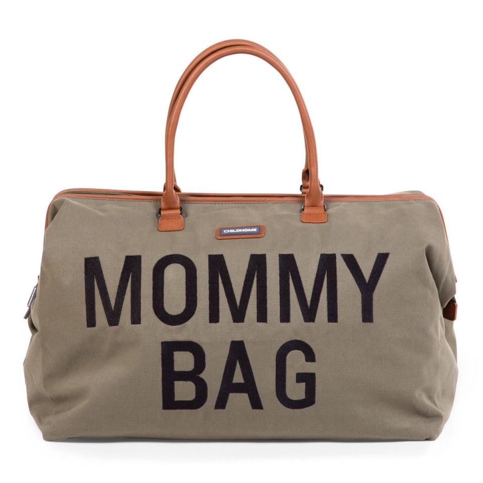 Childhome Torba za mame Khaki, Maslinasta