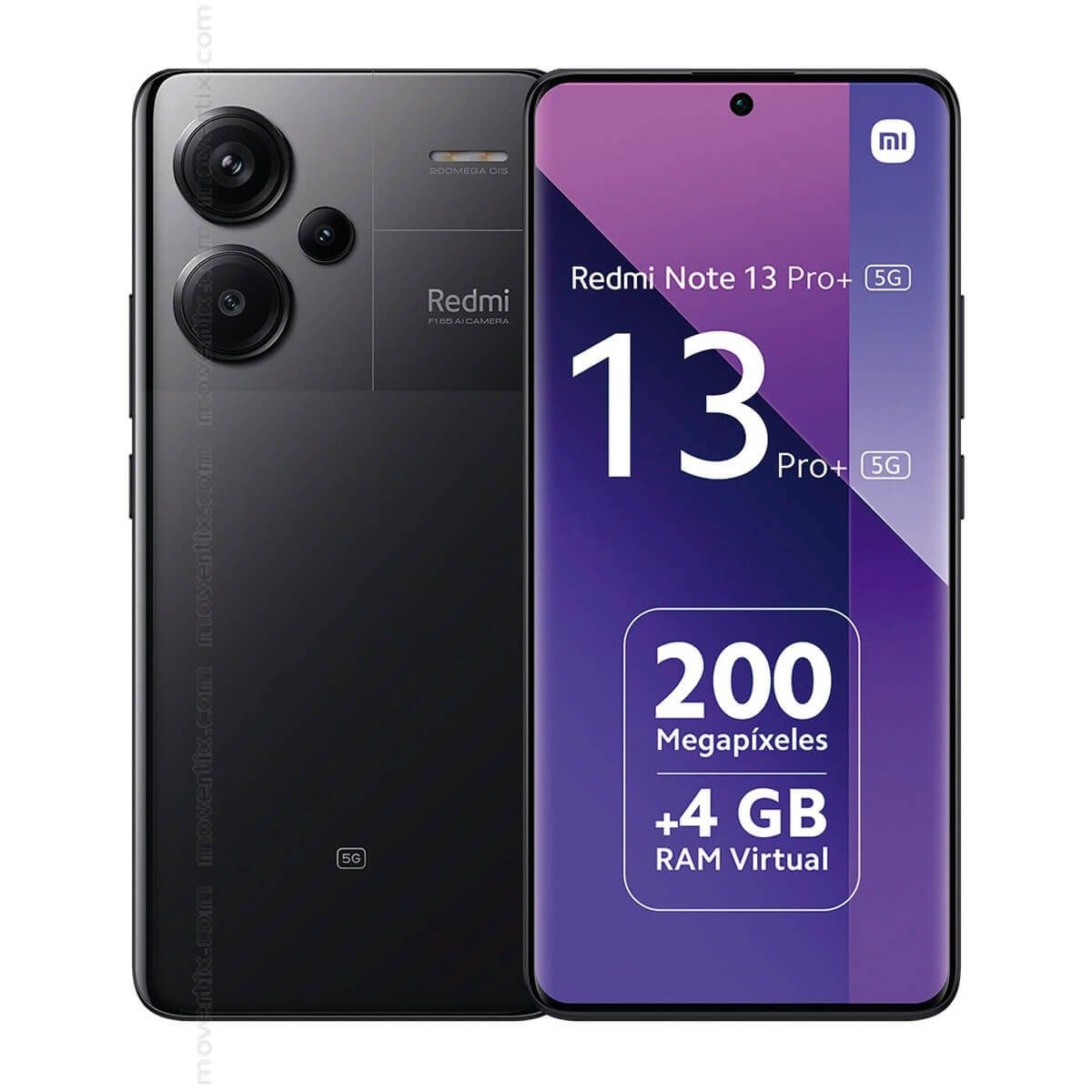 XIAOMI Redmi Note 13 Pro+ 5G 12GB/512GB mobilni telefon - crni | Ananas