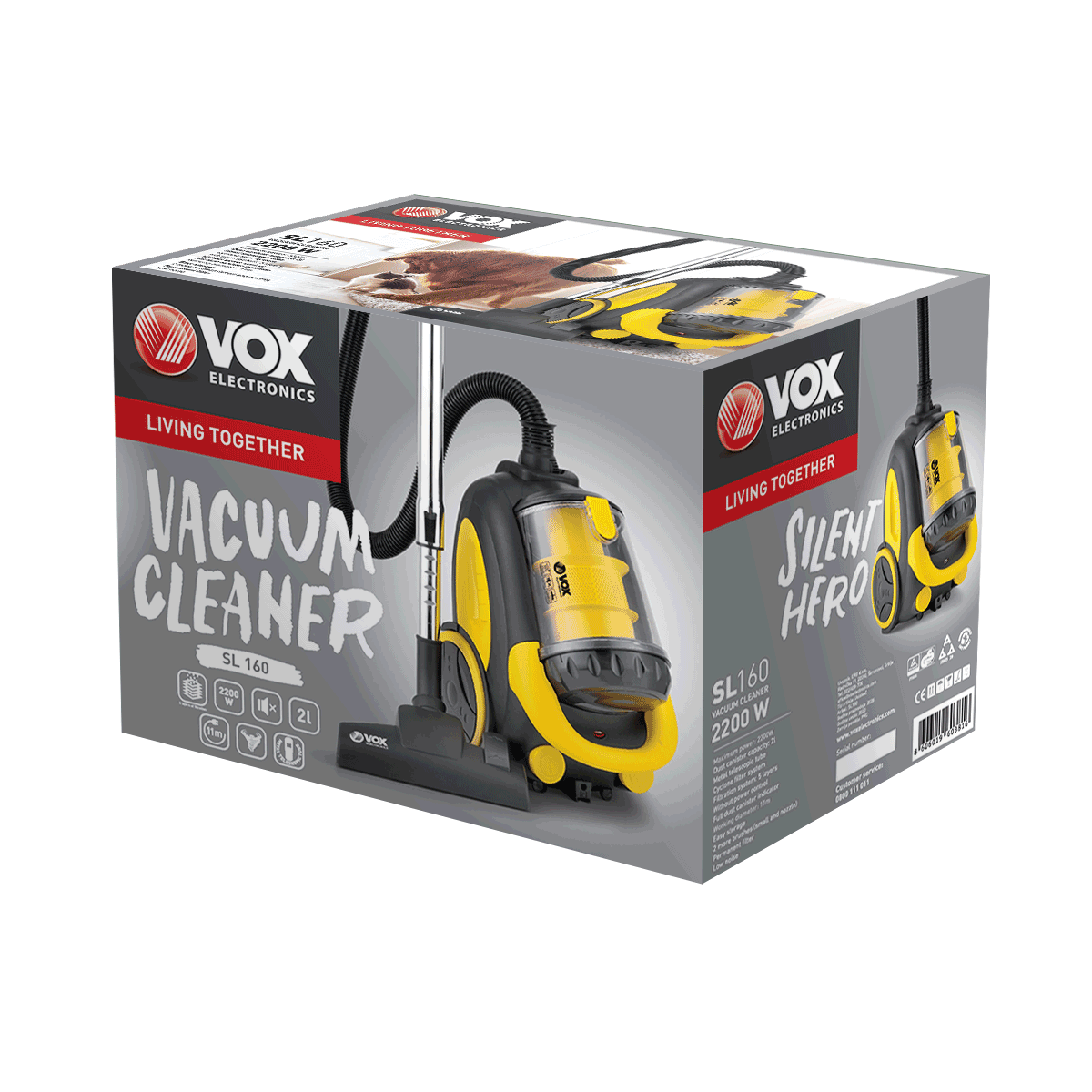 Правосмукалка VOX SL 160