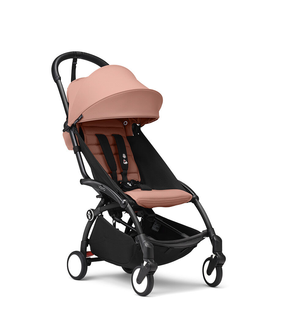 STOKKE Kolica YOYO 3 BLACK-GINGER 6M+